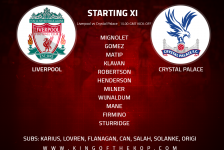 Liverpool vs Crystal Palace