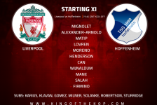 Liverpool FC vs Hoffenheim