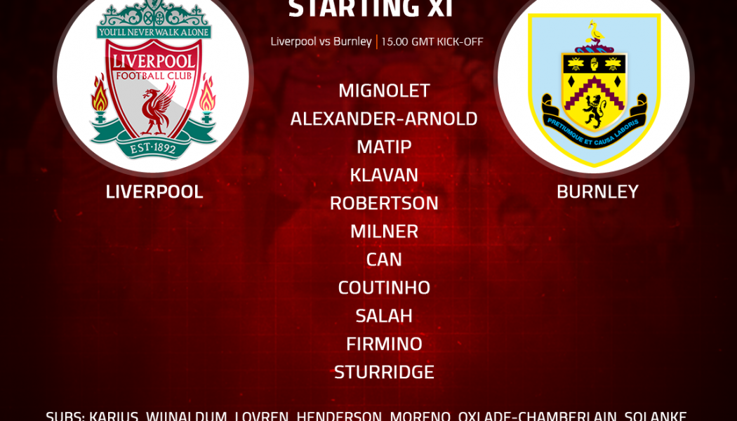 Liverpool vs Burnley