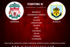 Liverpool vs Burnley