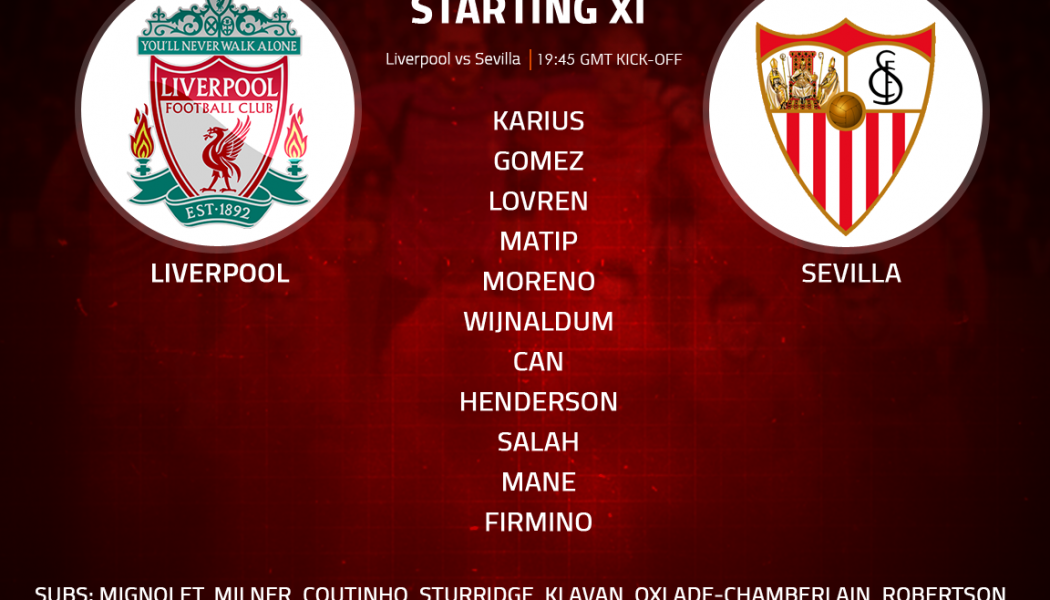 Liverpool v Sevilla