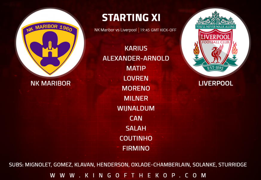 NK Maribor v Liverpool