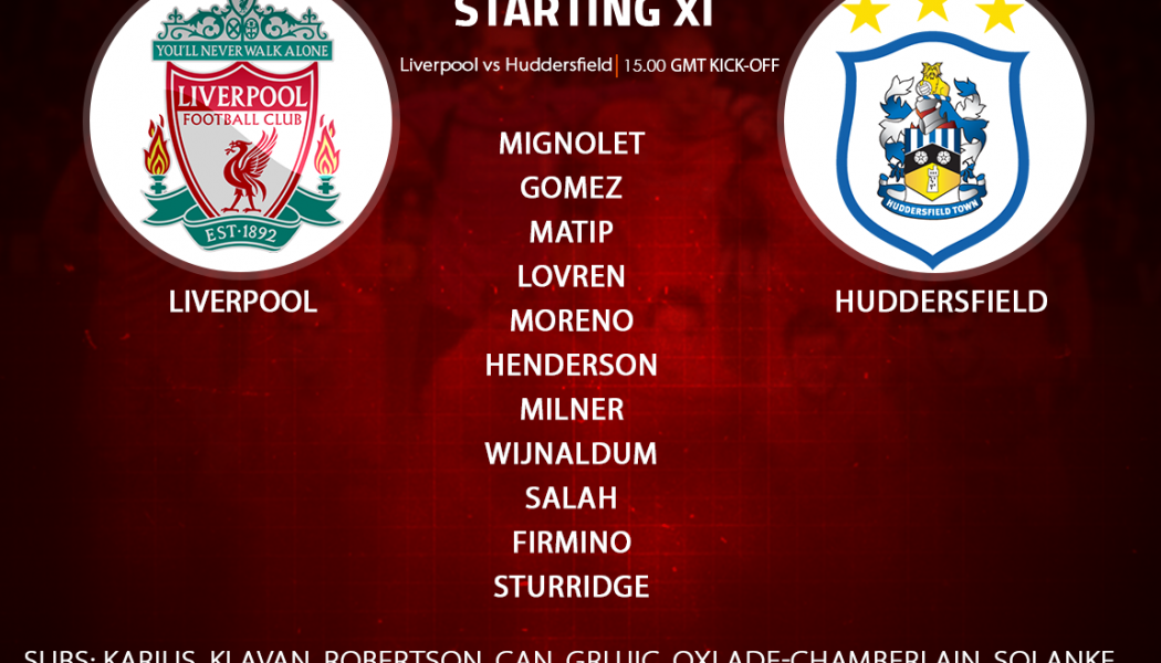 Liverpool v Huddersfield Town