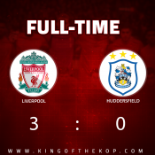 Liverpool 3-0 Huddersfield