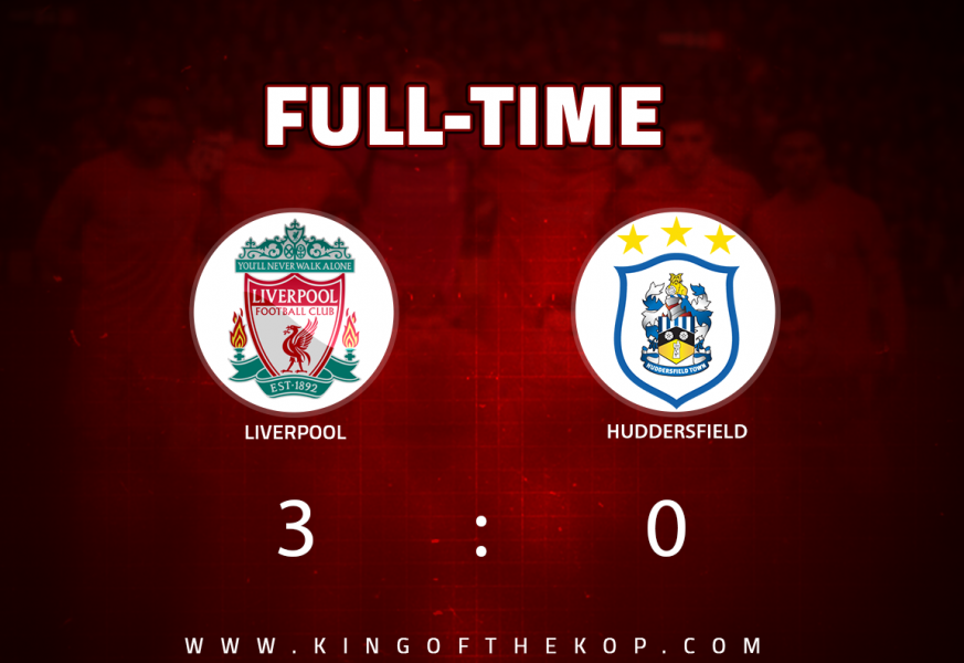 Liverpool 3-0 Huddersfield