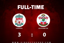 Liverpool 3 – 0 Southampton