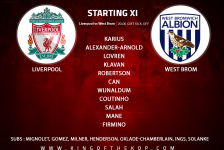 Liverpool v West Brom