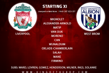 Liverpool v West Brom