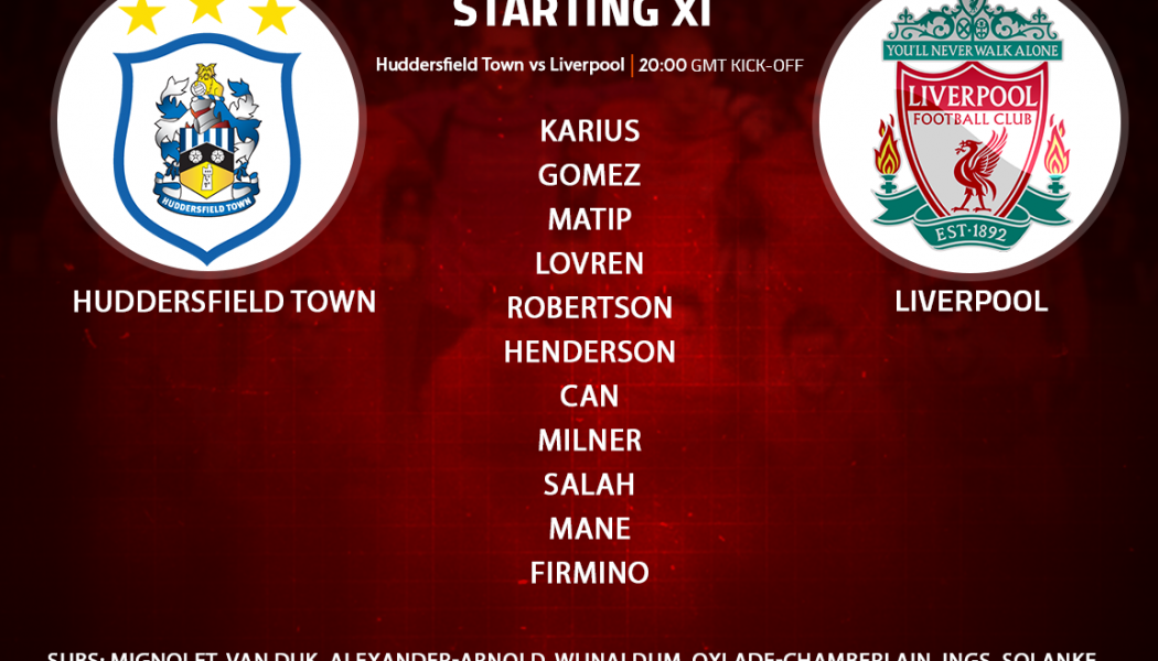 Huddersfield Town v  Liverpool