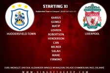 Huddersfield Town v  Liverpool