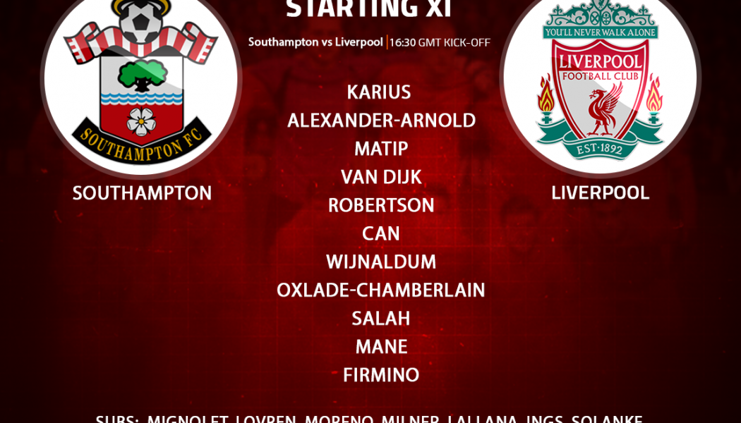 Southampton v Liverpool