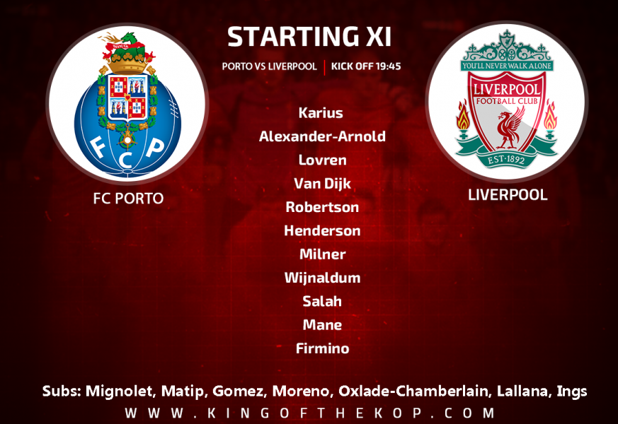 FC Porto v Liverpool