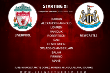 Liverpool v Newcastle