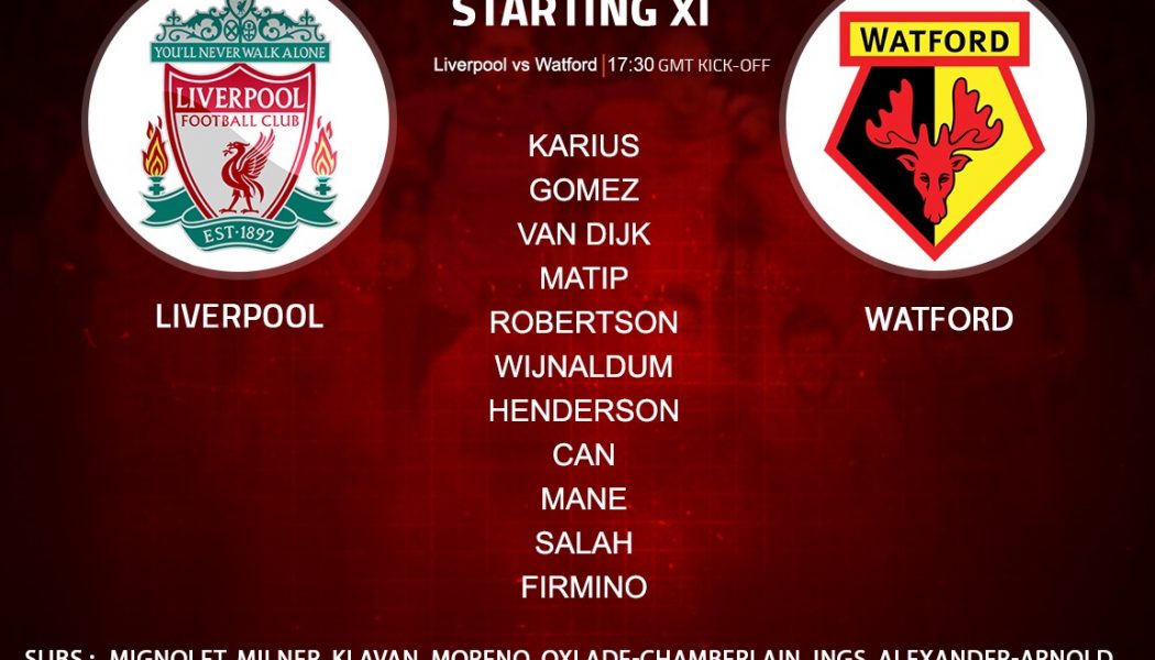 Liverpool v Watford