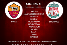 Roma v Liverpool 2 May 2018