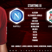 Napoli v Liverpool champions league 3 October 2018