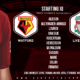 Liverpool team v Watford