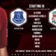 Liverpool team v Everton 3 March 2019