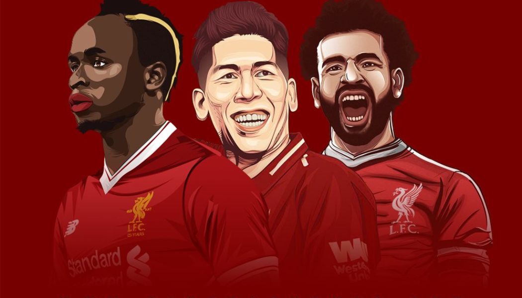 Mohamed Salah, Sadio Mane, Roberto Firmino