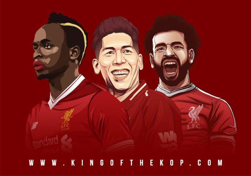 Mohamed Salah, Sadio Mane, Roberto Firmino