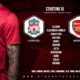 Confirmed: Liverpool team v Arsenal