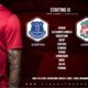 Confirmed: Liverpool team v Everton