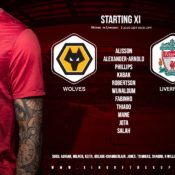 Confirmed: Liverpool team v Wolves