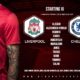 Confirmed: Liverpool team v Chelsea