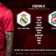 Liverpool team v Real Madrid champions league quarter-final 6 April 2021
