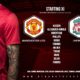 Liverpool team v Manchester United in the Premier League 2 May 2021