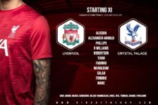 Liverpool team v Crystal Palace 23 May 2021