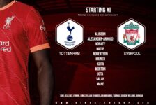 Confirmed: Liverpool team v Tottenham