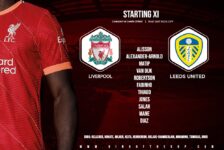 Confirmed: Liverpool team v Leeds United