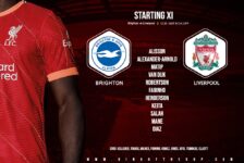 Confirmed: Liverpool team v Brighton