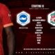 Confirmed: Liverpool team v Brighton