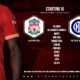 Liverpool team v Inter Milan Champions League last 16 2nd leg 8 March 2022