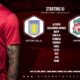 Liverpool team v Aston Villa Premier League at Villa Park 10th of May 2022