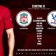 Confirmed: Liverpool team v Crystal Palace