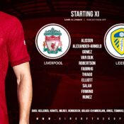 Confirmed: Liverpool v Leeds