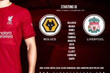 Liverpool team v wolves FA Cup third round replay 17th of January 2023