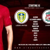 Confirmed: Liverpool team vs Leeds United