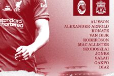 Confirmed: Liverpool team vs Atalanta