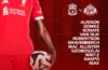 Confirmed: Liverpool team vs Sunderland