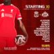 Confirmed: Liverpool team vs Sunderland