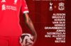 Confirmed: Liverpool team vs Tottenham