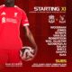 Liverpool lineup vs Crystal Palace 25th of April 2026