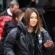 Fuka Nagano arriving for Liverpool Women's match against Tottenham in October 2024
